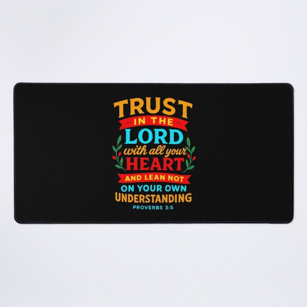 Item preview, Proverbs 3:5 Trust in the LORD with all your heart designed and sold by plushism.