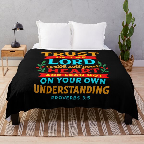 Item preview, Proverbs 3:5 Trust in the LORD with all your heart designed and sold by plushism.