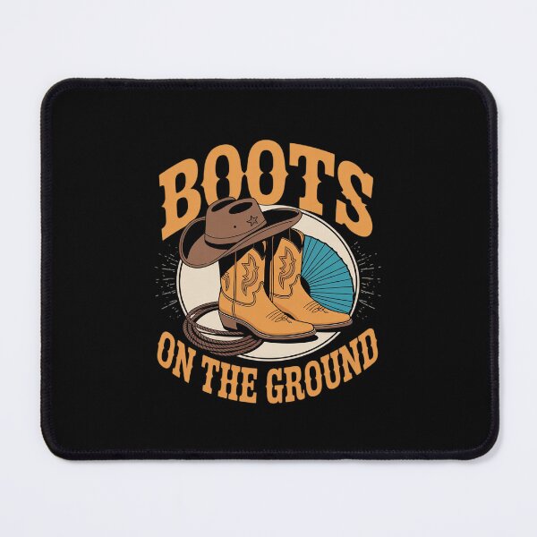 Item preview, Boots On The Ground Western Cowboy Rodeo Country designed and sold by Idarmotar.