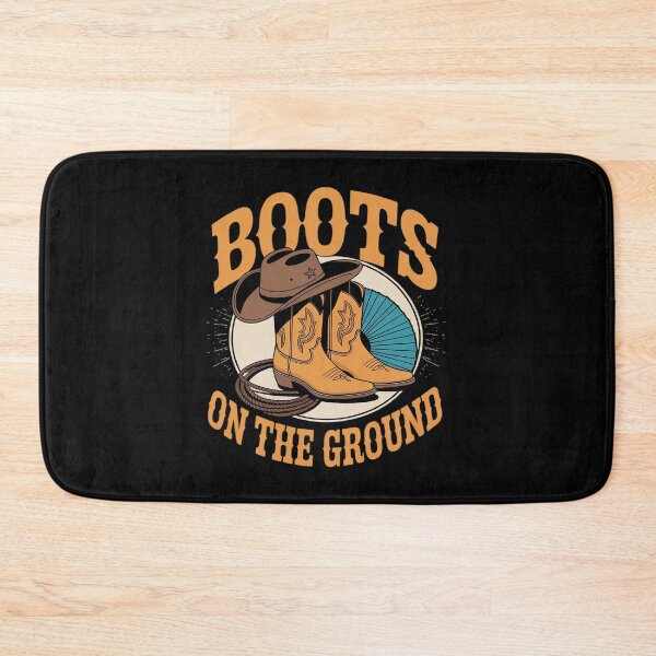 Item preview, Boots On The Ground Western Cowboy Rodeo Country designed and sold by Idarmotar.