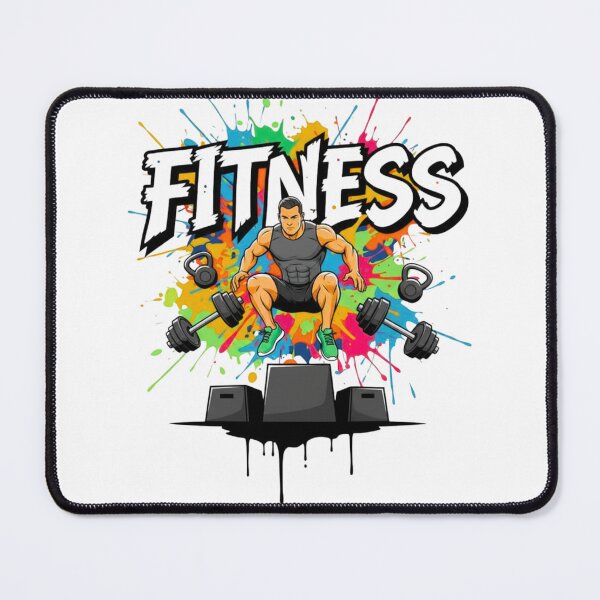 Item preview, Explosive Fitness – Gym Motivation Artwork designed and sold by Kavya Art.