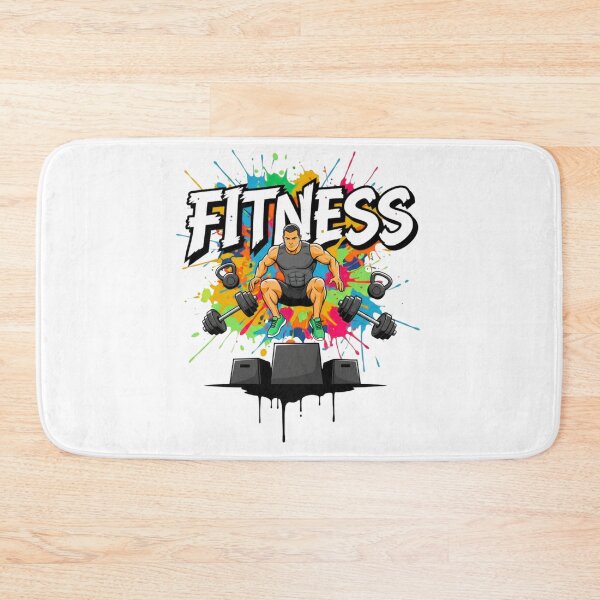 Item preview, Explosive Fitness – Gym Motivation Artwork designed and sold by Kavya Art.