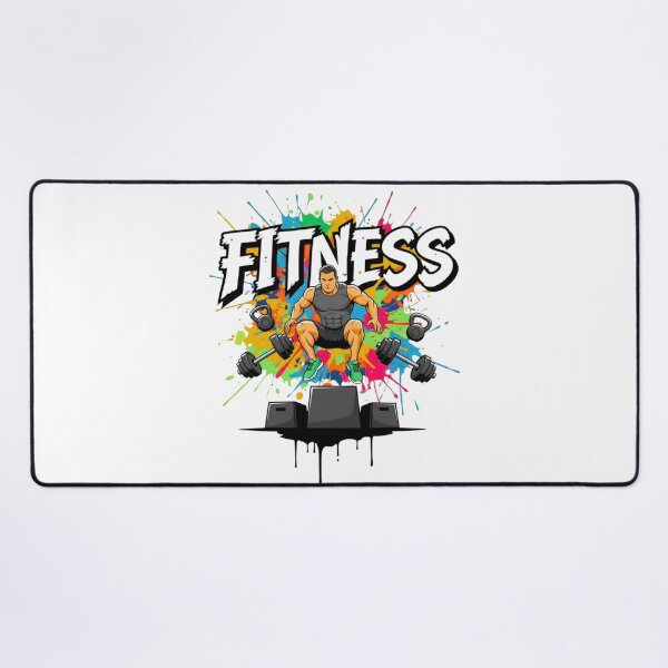 Item preview, Explosive Fitness – Gym Motivation Artwork designed and sold by Kavya Art.