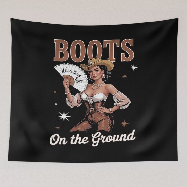 Item preview, Boots On The Ground Western Cowgirl Rodeo designed and sold by Idarmotar.