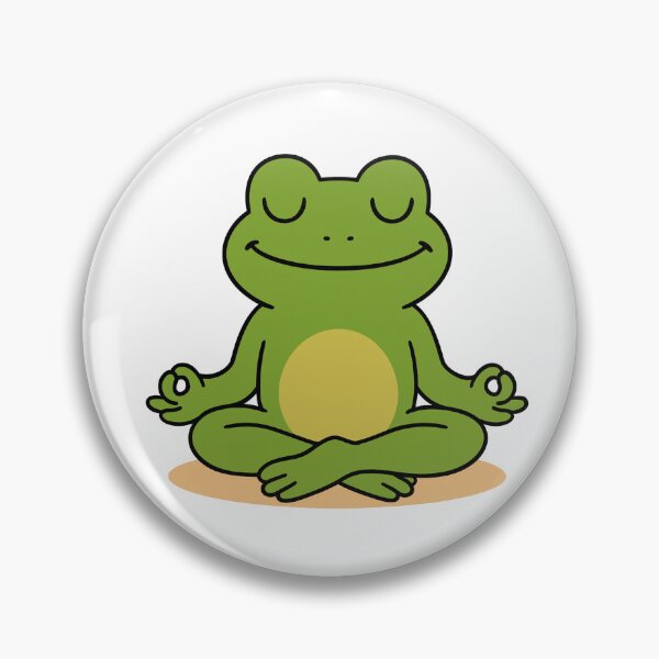 Item preview, Meditating Frog designed and sold by ModernNorth.