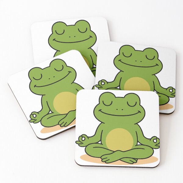 Item preview, Meditating Frog designed and sold by ModernNorth.