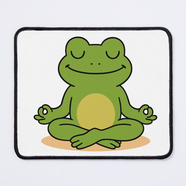 Item preview, Meditating Frog designed and sold by ModernNorth.