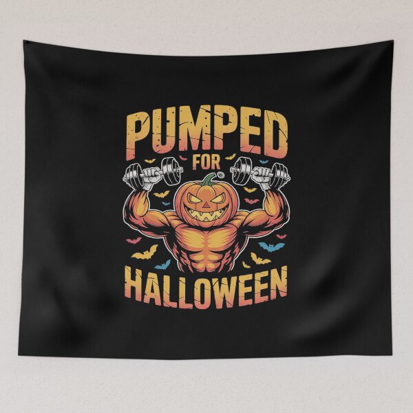 Item preview, Pumped For Halloween Costume Gym Workout Bodybuilding  designed and sold by NeomiStoreSS.