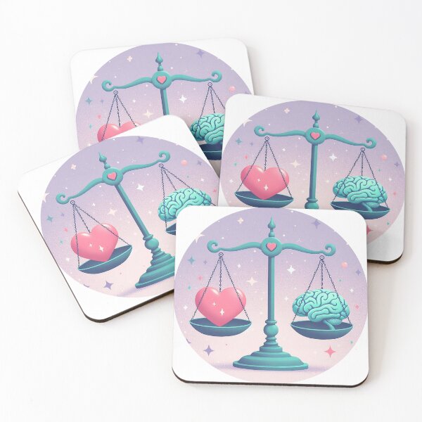 Item preview, Heart vs Brain – Balance the Code designed and sold by Meta Mirage .