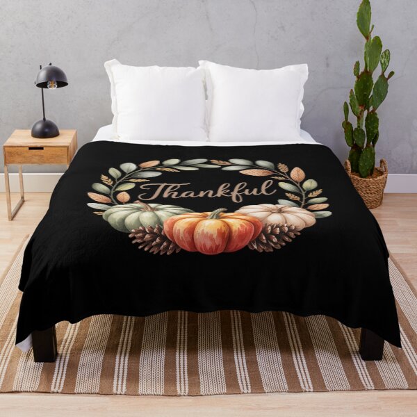 Item preview, Thankfull Thanksgiving Autumn Flowers designed and sold by VladoZork.