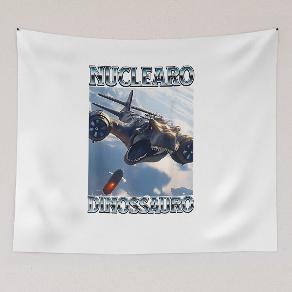 Item preview, Nuclearo Dinossauro - Italian Brainrot Meme T-Shirt_processed designed and sold by TinaWinsor.