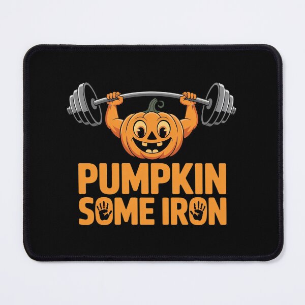 Item preview, Pumpkin Some Iron Halloween Fitness Gym Weightlifting  designed and sold by NeomiStoreSS.