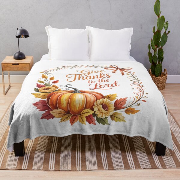 Item preview, Thanksgiving Give Thanks to the Lord designed and sold by VladoZork.