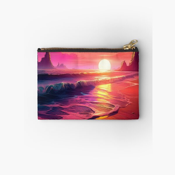 Item preview, Glitch Beach Art, Weirdcore, Fantasy Art designed and sold by CharlottePlaceArt.