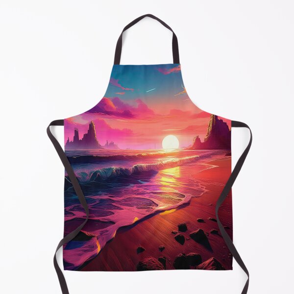 Item preview, Glitch Beach Art, Weirdcore, Fantasy Art designed and sold by CharlottePlaceArt.