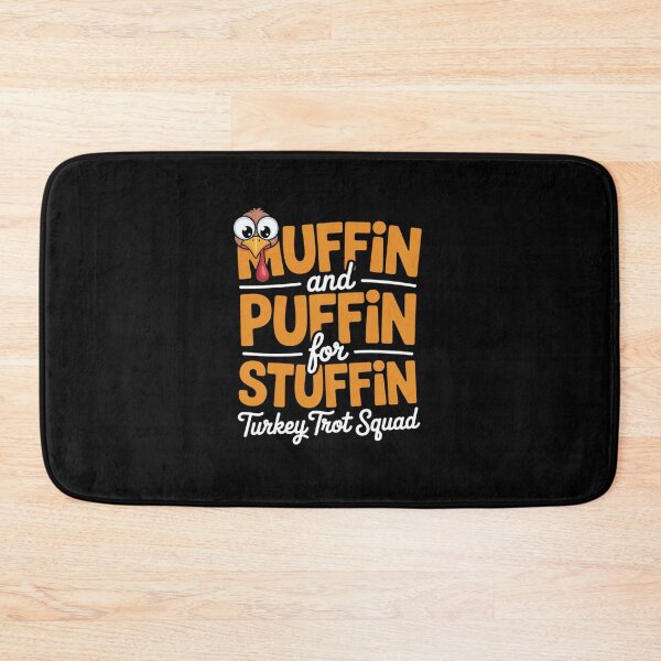 Item preview, Thanksgiving Run Turkey Trot - Huffin and Puffin for Stuffin  designed and sold by VladoZork.