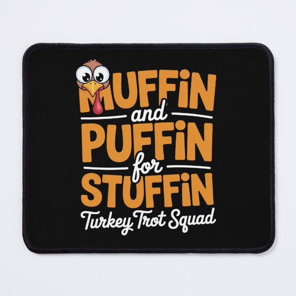 Item preview, Thanksgiving Run Turkey Trot - Huffin and Puffin for Stuffin designed and sold by VladoZork.