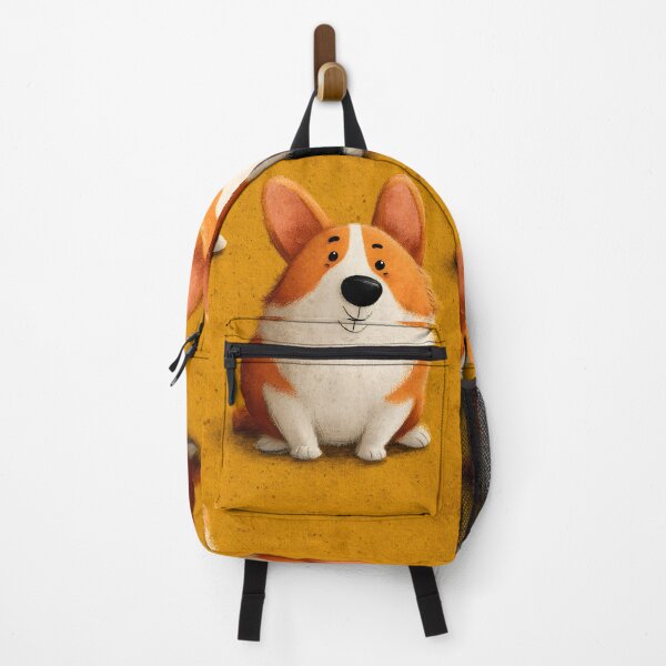 Item preview, Funny Corgis Cute Dogs Cartoon Animals Retro Pattern designed and sold by SecretDicer.