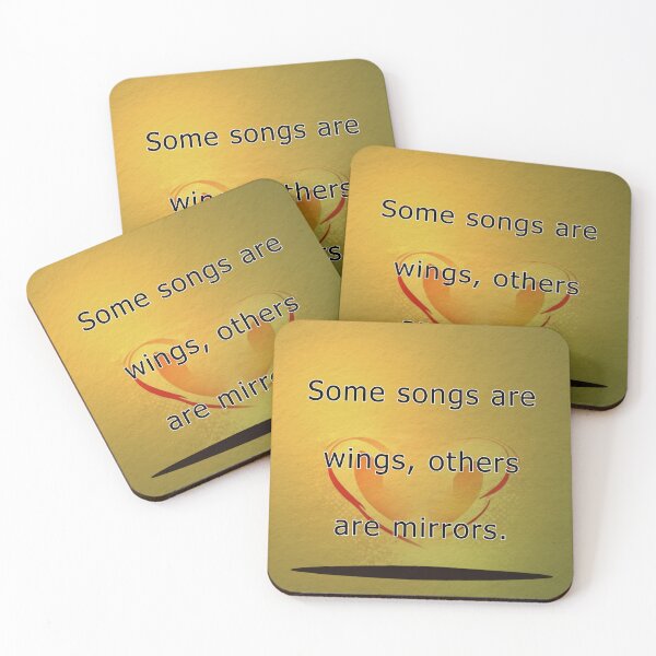 Item preview, Some song are wings, others are mirrors. designed and sold by vagar.