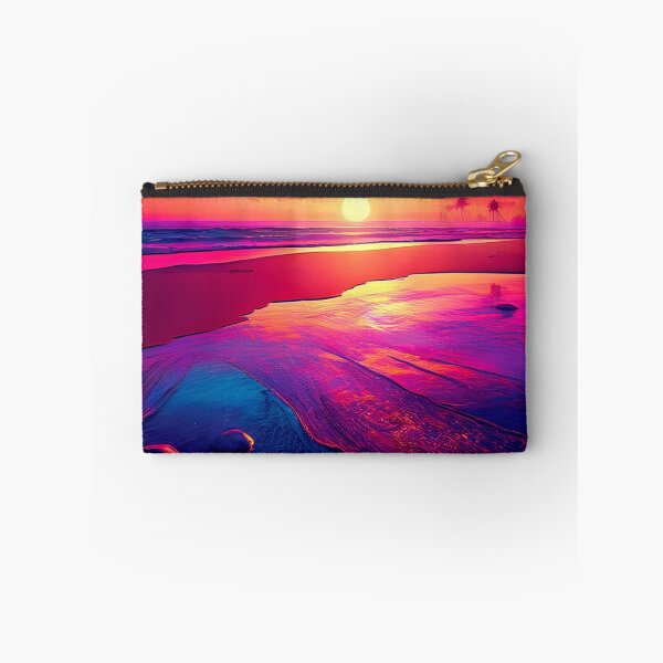 Item preview, Glitch Beach Art, Weirdcore, Fantasy Art designed and sold by CharlottePlaceArt.
