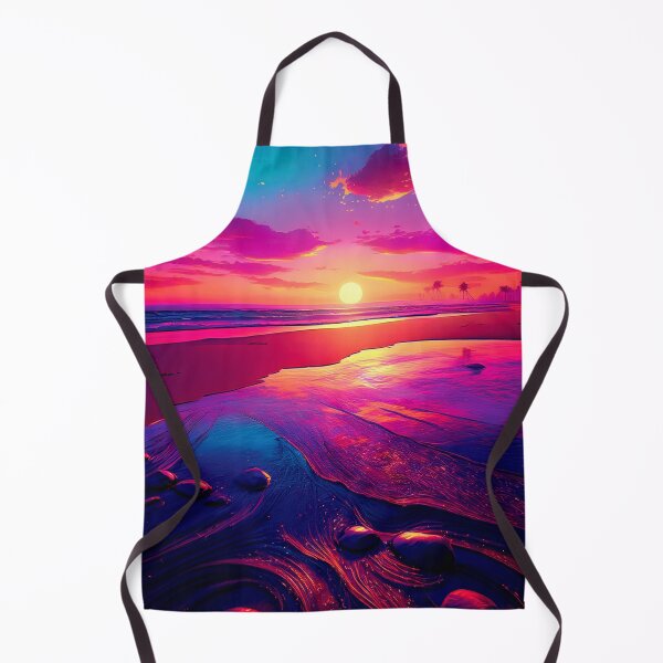 Item preview, Glitch Beach Art, Weirdcore, Fantasy Art designed and sold by CharlottePlaceArt.