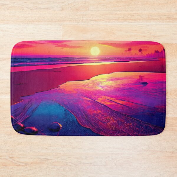 Item preview, Glitch Beach Art, Weirdcore, Fantasy Art designed and sold by CharlottePlaceArt.