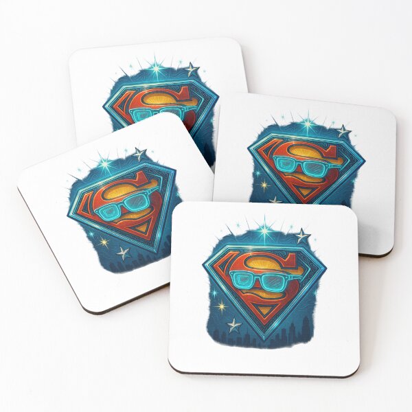 Item preview, Glowing Superman S Shield - 2025 Holographic Kryptonian T-Shirt designed and sold by GeniePixel.