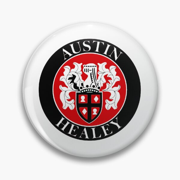 Item preview, Austin Healey classic car logo designed and sold by Random Railways.