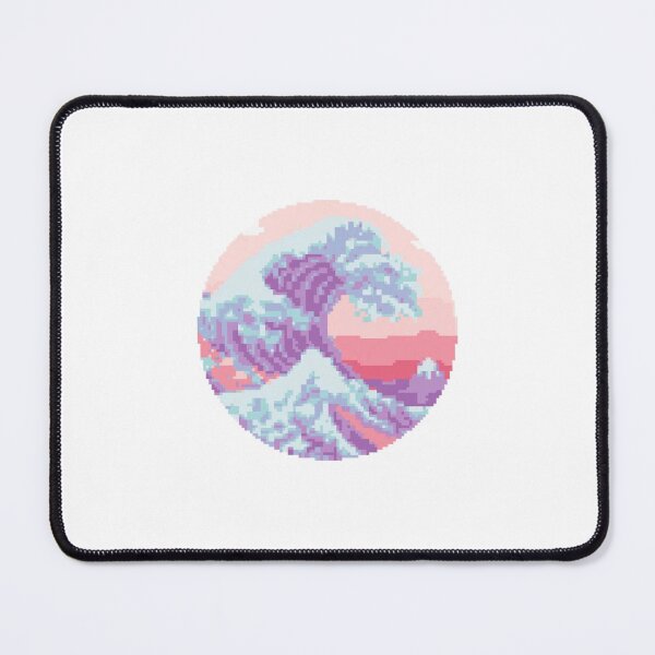 Item preview, Great Wave Pixel Art designed and sold by hiemotrobeda.