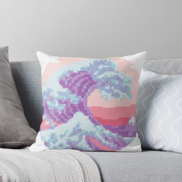 Item preview, Great Wave Pixel Art  designed and sold by hiemotrobeda.