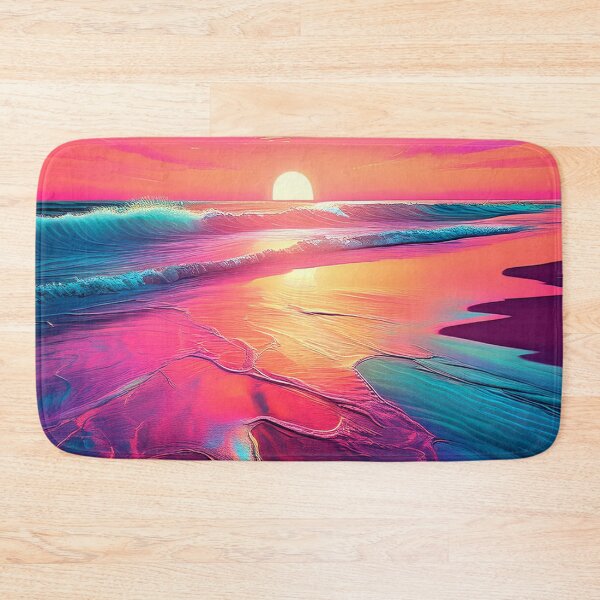 Item preview, Glitch Beach Art, Weirdcore, Fantasy Art designed and sold by CharlottePlaceArt.