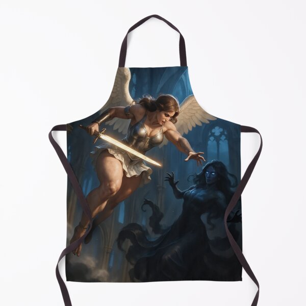 Item preview, Angel battling a spectre designed and sold by CathryneDelamort.