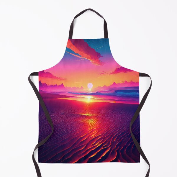 Item preview, Glitch Beach Art, Weirdcore, Fantasy Art designed and sold by CharlottePlaceArt.