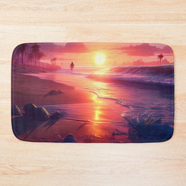 Item preview, Glitch Beach Art, Weirdcore, Fantasy Art designed and sold by CharlottePlaceArt.