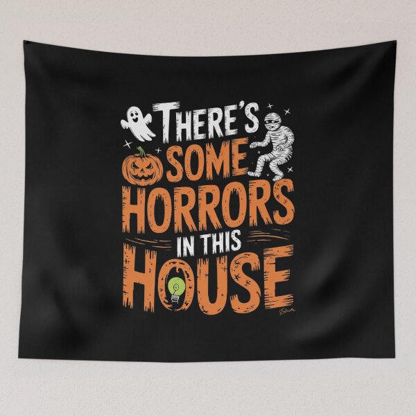Item preview, There's Some Horrors In This House Ghost Halloween Custome  designed and sold by NeomiStoreSS.