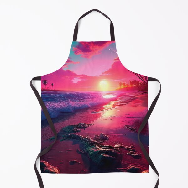 Item preview, Glitch Beach Art, Weirdcore, Fantasy Art designed and sold by CharlottePlaceArt.