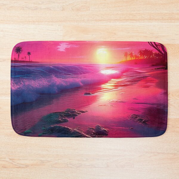 Item preview, Glitch Beach Art, Weirdcore, Fantasy Art designed and sold by CharlottePlaceArt.