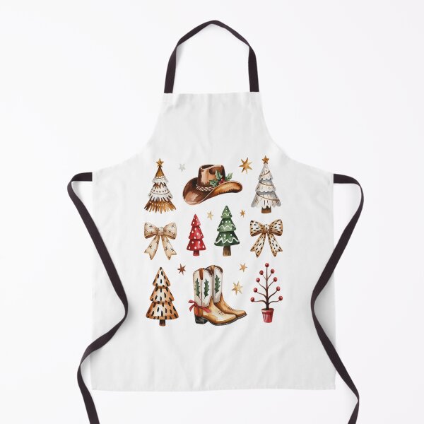 Item preview, Cowboy Boots Hat Christmas trees Cow Bows designed and sold by VladoZork.