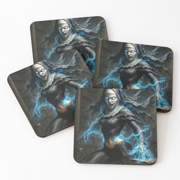 Item preview, Angry spectral nun   designed and sold by CathryneDelamort.