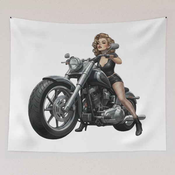 Item preview, "Biker Rebels: The Feminine Elegance" designed and sold by CHRIST5000.