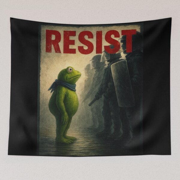 Item preview, Portland Protest Frog Resist T-Shirt designed and sold by SenanDan.