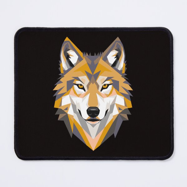 Item preview, Ember Spirit – Geometric Wolf designed and sold by Lumive.
