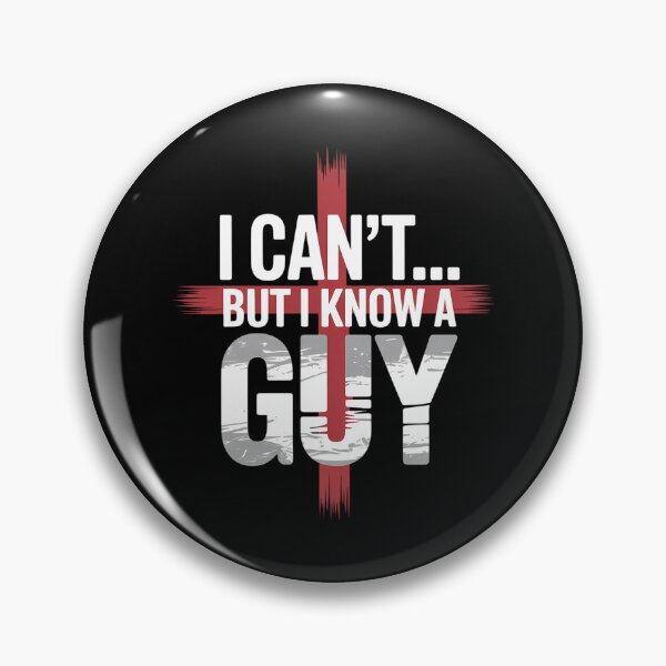 Item preview, I Can't But I Know A Guy Jesus Cross Funny Christian designed and sold by papertaless.