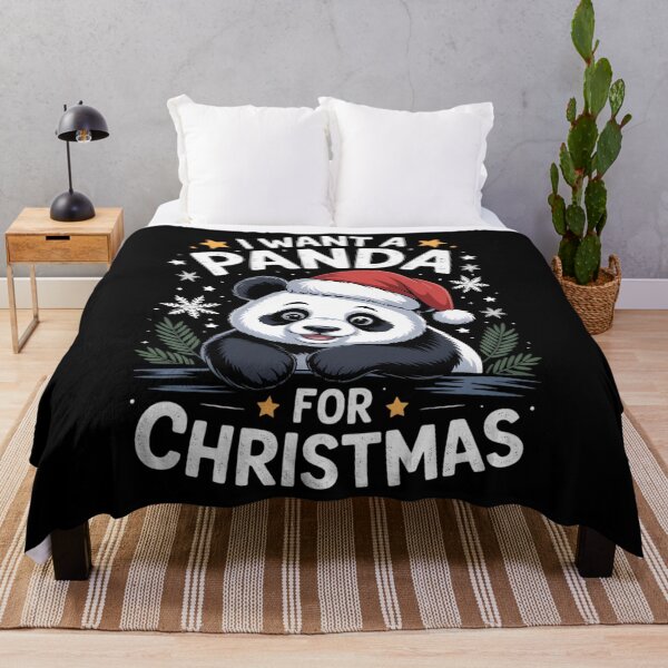 Item preview, I Want A Panda For Christmas Panda Boys Girls Pajamas designed and sold by papertaless.