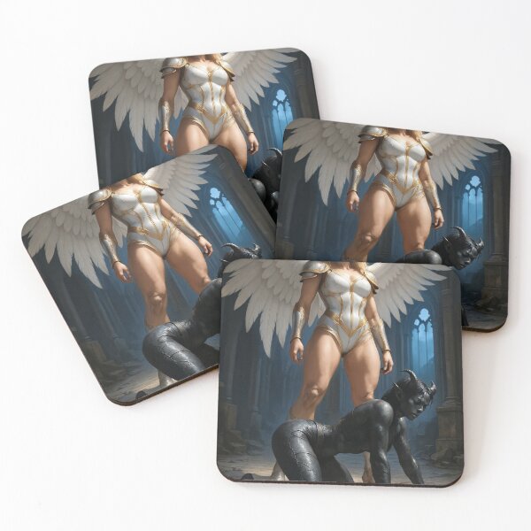 Item preview, Angel x demoness cursed creatures   designed and sold by CathryneDelamort.