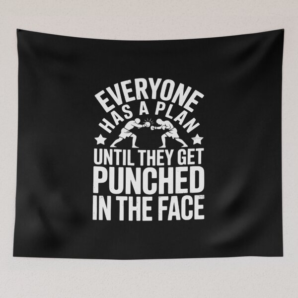 Item preview, Boxing Everyone Has A Plan Until They Get Punched In designed and sold by petrichorsworld.