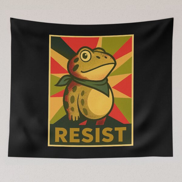 Item preview, Frog Resist Portland Frog T-Shirt designed and sold by SenanDan.