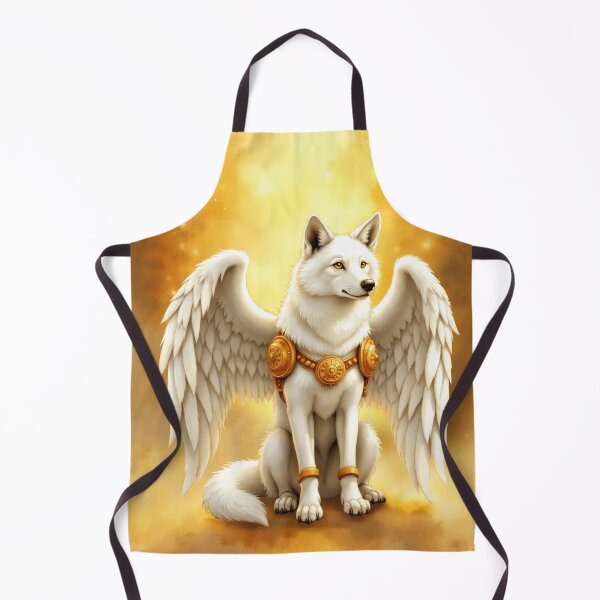 Item preview, Keeper of the Dawn – The White Winged Wolf. designed and sold by nicky2342.