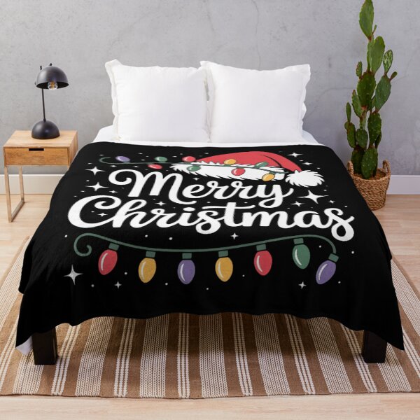 Item preview, Merry Christmas Lights Red Santa Hat Xmas Family Men Women designed and sold by papertaless.