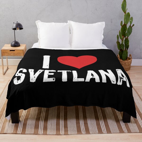 Item preview, I Love Svetlana designed and sold by The "I Love Everything" Shop.